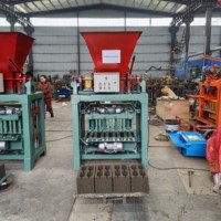 Machine de pose de briques simple faisant la machine de fabrication de briques geobeton machine manuelle pour la fabrication de briques de terre