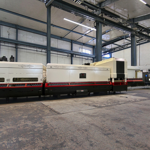 שטוח, לכופף זכוכית מחוסמת מכונה מעוגלת מעוגלת לחדר כביסה - Product Image 2