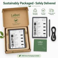 Layar E-Reader E-ink Carta 300PPI |   Layar Anti-Silau Seperti Kertas |   Panel Digital Zero Strain untuk Perpustakaan Sekolah & Membaca Dalam Waktu Lama