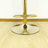Chaises de Restaurant Tabouret de Comptoir Haut Chaise de Bar Velours Minimaliste pour Salle à Manger Royaume-Uni