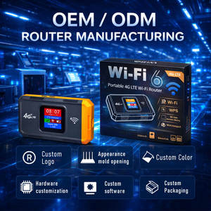 Routeur SIM DNXT 4G WiFi WiFi6 LTE, routeur SIM 4G, WPS, 3000 mAh, routeur WiFi portable, mode AP, Type-C, WiFi de poche, compatible avec tous les réseaux pour les voyages - Product Image 3