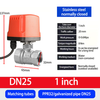 Vanne à boisseau sphérique électrique Yaoyang DN25 1 pouce à ouverture rapide, normalement fermée, filetée, en acier inoxydable, à haut débit, pour eau, OEM