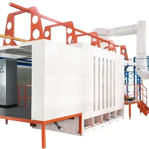 Automatic Powder Coating Machines Spraying Machine Powder Coating Machine with Powder Coating Booth and Oven System
