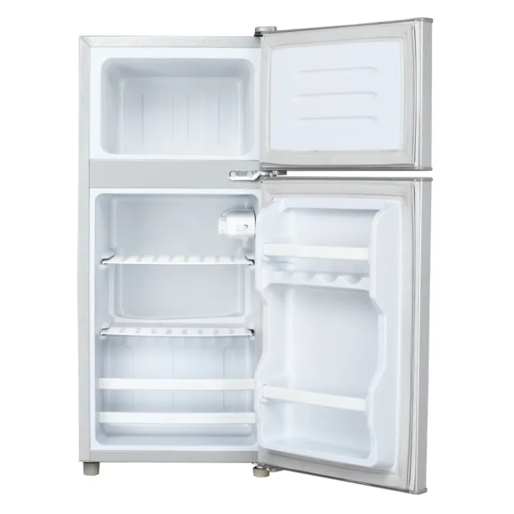 Высокое качество 138L мини двойная дверь маленькая дверь электрический холодильник