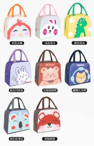 Sac isotherme pas cher en gros, sac à déjeuner pour enfants avec dessin animé, sac isotherme pour étudiants, sac isotherme mignon et léger pour enfants - Product Image 3