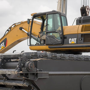 Excavadora anfibia usada Cat 20 Ton CAT 320D 320 336 Swamp <span class=keywords><strong>Marsh</strong></span> Buggy Excavadora usada Draga anfibia - Product Image 3