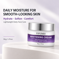 Soin éclaircissant professionnel pour un teint uniforme, formule hydratante, absorption rapide, crème légère, soin du visage quotidien, crème blanchissante