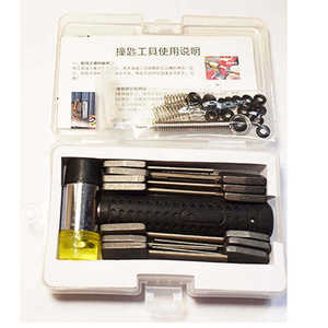 Chất lượng cao 13-in-1 im lặng keystroke khóa Picks cho thợ khóa sử dụng - Product Image 2