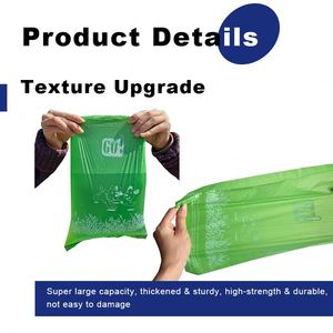ถุงเก็บอุจจาระสุนัขแบบขายส่ง ปรับแต่งได้ ผลิตจากวัสดุ HDPE/EPI ที่ยั่งยืน ใช้ได้กับสุนัข - Product Image 4