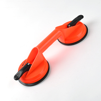 Ventouse double en plastique ABS pour carrelage, outil manuel de levage de carreaux en verre par aspiration