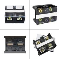 Bloc de bornes à vis série TC 60A 100A 150A 200A 300A 400A 600A 800A 1000A en cuivre pur pour connecteur de fil électrique