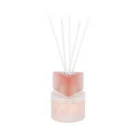 Diffuseur de roseaux en verre de luxe de marque privée personnalisé diffuseur de parfum d'ambiance emballage de diffuseur de roseaux diffuseurs d'arômes de parfum d'intérieur