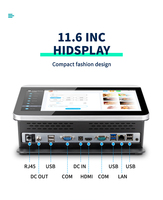 Terminal de Punto de Venta Portátil con Sistema Operativo Android 11 y Windows 10, Tableta con NFC