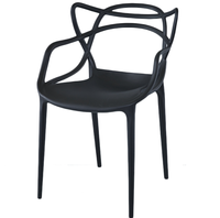 Chaise en plastique en forme d'oreilles de chat - Design unique