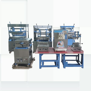 Utilisation industrielle forme différente crème glacée cône <span class=keywords><strong>de</strong></span> sucre gaufrette biscuit machine cône <span class=keywords><strong>de</strong></span> crème glacée faisant la machine - Product Image 1
