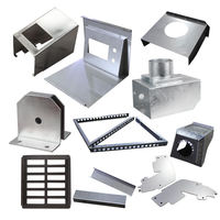Pièces en tôle de précision sur mesure OEM, supports, couvercles et plateaux en acier inoxydable, découpe laser, pliage, soudage, fabrication