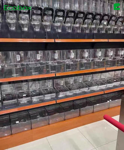 Cửa hàng bán lẻ nhựa kẹo container hộp số lượng lớn thực phẩm bin cho số lượng lớn hiển thị - Product Image 4