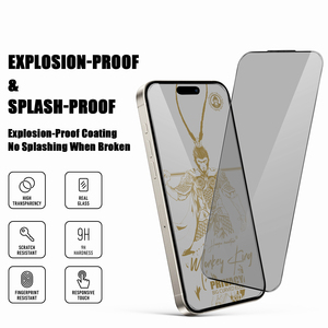 Cho iPhone 17 Pro/16/15 HD Riêng Tư Glass Bảo Vệ, Tempered Glass Bảo Vệ Màn Hình & Điện Thoại Phụ Kiện Cho iPhone 14/13/XS/XR - Product Image 3
