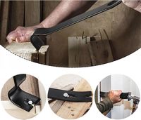 Barre de levier plate professionnelle de 15 pouces, pratique, pour déboucher les clous et briser les murs