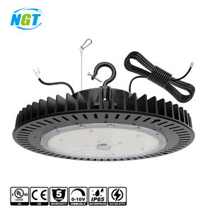 UFO Highbay dẫn ánh sáng 0-10V mờ 100W 150W 200W 240W 300W 400W 500W 120V 277V 480V trong nhà kho cửa hàng vật cố - Product Image 1