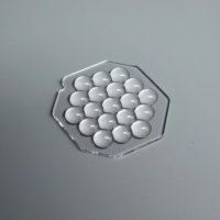 Projecteurs de faisceau de lumières de lavage de scène LED haut de gamme avec réseau de lentilles réalisant un support OEM de distribution de lumière de champ plat ultra-uniforme