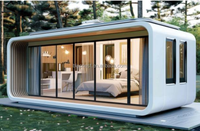 Maison conteneur écologique de marque SKOTTE, haute résistance au vent, pour ateliers d'urgence, salons, chambres et parcs