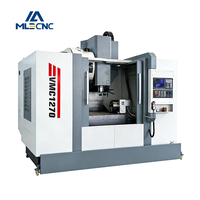Centre d'usinage vertical VMC1270, haute précision, BT50, 4 axes, commande GSK, équipement de découpe de métaux lourds