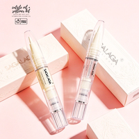 SAGALAGA Kit de Soins des Ongles 2-en-1 Marque Privée, Mini Stylo Huile et Dissolvant pour Cuticules 1ml, Vente en Gros pour Cadeaux de Mariage et Salons de Beauté