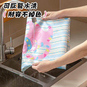 Cute Cartoon <b>Apron</b> For Kitchen Cooking Waterproof Oil Proof Household Chores Daily Use - Product Image 4