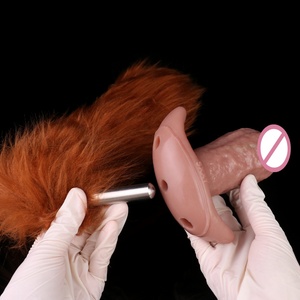 Dildo con Correa para Hombres y Mujeres, Masajeador de Próstata, Juguete Sexual con Textura Realista, Tapones Anales, Arnés Ajustable - Product Image 5