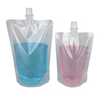 Prix compétitif 2023 - Emballage alimentaire - Jus - Eau - Liquide - Sachets en plastique transparents pour boissons - 375 ml