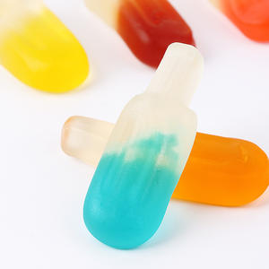 Fabricante Vende al por Mayor Variedad de Gomitas de Frutas Surtidas, Dulces y Ácidas, en Forma de Paleta, Certificadas Halal - Product Image 2