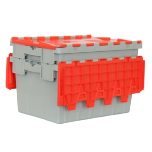 Cajas de Almacenamiento de Plástico PP Nuevas de 56L, Prácticas para la Organización del Hogar, Contenedores con Tapa Adjunta para Mudanzas - Product Image 2