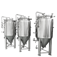 Équipement de Fermentation Industrielle de Bière 500L 1000L 2000L – Machine de Fermentation en Acier Inoxydable