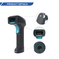 Escáner de código de barras inalámbrico con interfaz Usb de alta calidad, lector de código de barras láser CMOS, código QR, pistola de escáner de código de barras Universal de mano