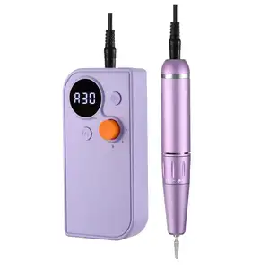 2023 New Arrival Chuyên Nghiệp Uv101 Nail Khoan Không Dây Xách Tay Điện Nail Khoan Tập Tin Máy