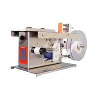 Machine d'étiquetage d'angle semi-automatique de bureau pour boîtes et cartons, applicateur d'étiquettes d'angle, machine de scellage d'angle