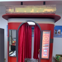 Kiosque Photobooth Intelligent Populaire pour Centre Commercial, Distributeur Automatique Tout-en-un Numérique à Monnayeur pour Photos Personnalisées en Libre-Service