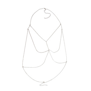 Soutien gorge érotique multicouches, chaîne pour le corps, pour femmes, Sexy, couleur or, à la mode, nouvelle tendance - Product Image 2
