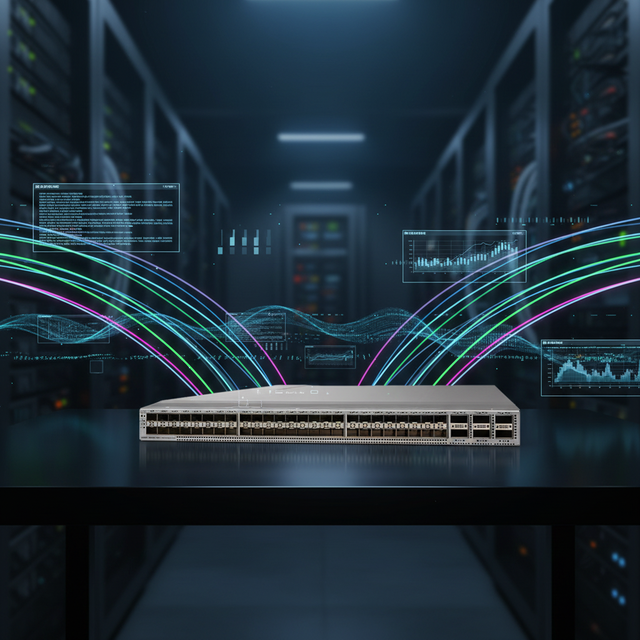 Factory Supply N9k-c93180yc-fx Data Center Switch Data Center Ethernet Network Fiber Switches