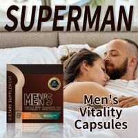 Cápsulas para la Erección del Pene para Hombres Adultos, Extractos de Epimedium, Maca y Cistanche para Mejorar la Función Sexual y el Control de la Energía - 8 Cápsulas