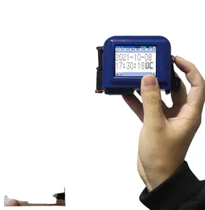 Pas 12.7Mm Handheld Mini Inkjet Codeermachine Aan Met Touchscreen