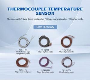 Sonda de termopar tipo T de siete núcleos de suministro de fábrica para aplicaciones de liofilización y vapor húmedo - Product Image 4