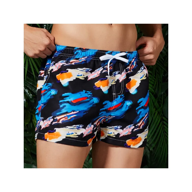 Sell well new type quick dry beach swimming shorts fashion beach mens shorts