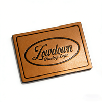 Nouveau type d'étiquette en PU gaufré, patch/étiquette/badge Jacron pour vêtements en denim et en cuir