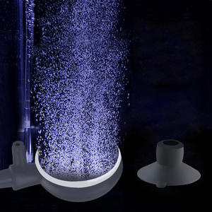 Fournisseur chinois, accessoires <span class=keywords><strong>pour</strong></span> <span class=keywords><strong>aquarium</strong></span>, pierre à air, nano diffuseur d'air, paquet de 2 pièces pierre à air en plastique - Product Image 1