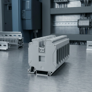 Phoenix Replacement 2.5mm Screw Type Din Rail <b>Terminal</b> Block Wire Connector Contact 1000V Model 3044225 1-10 Contacts for - Product Image 2