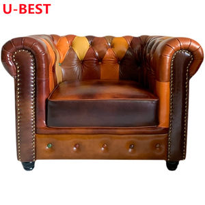 Sillón Clásico U-Best, Sofá de Cuero para Hotel u Oficina, Divani, Kanepe, Bankstel, Hoekbank, Sofy, Mueble de Salón - Product Image 6