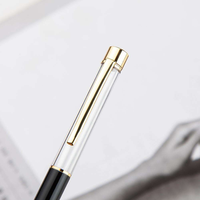Stylos à bille flottants multicolores en métal, nouveauté promotionnelle, DIY, avec logo personnalisé, écologiques et rechargeables