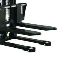 Gerbeur manuel de palettes 1000kg 2000kg 30000kg 1100mm-3500mm Heigh Range Hand Hydraulic Forklift